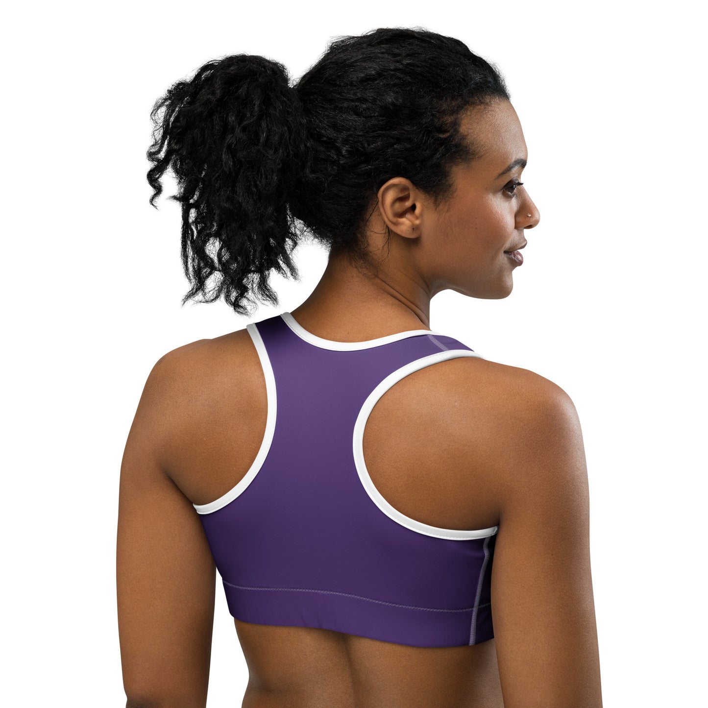 Purple Sports Bra (Red)